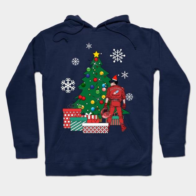 Akira Shotaro Kaneda Around The Christmas Tree Hoodie by Nova5